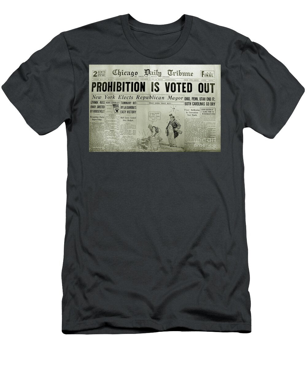 Prohibition Voted Out Jon Neidert T-Shirt
