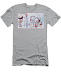 Promotional and Educational Card for Children of Food Specialities of the Rhone Region Circa 1900 French School T-Shirt