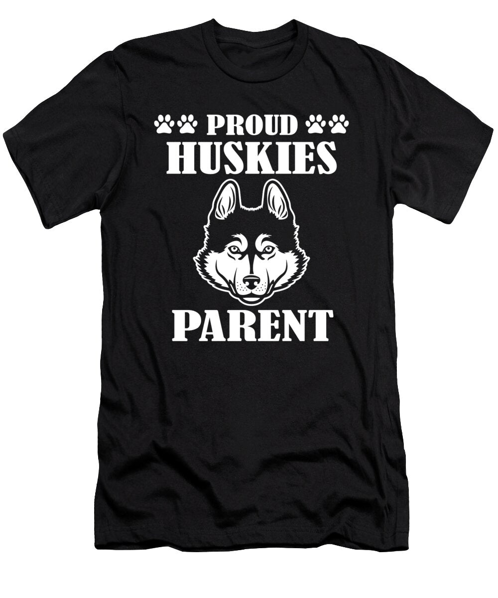 Proud Husky Parent the Primal Matriarch Art T-Shirt