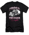 Proud Trucker Daughter Truck Driver Cool Driver Gift Thomas Larch T-Shirt