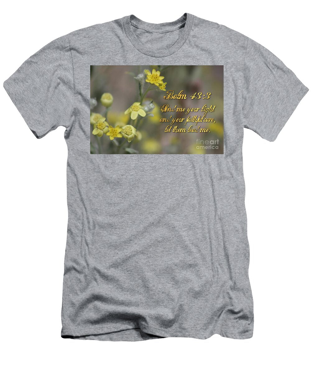Psalm 43 3 Yellow Wildflowers Colleen Cornelius T-Shirt