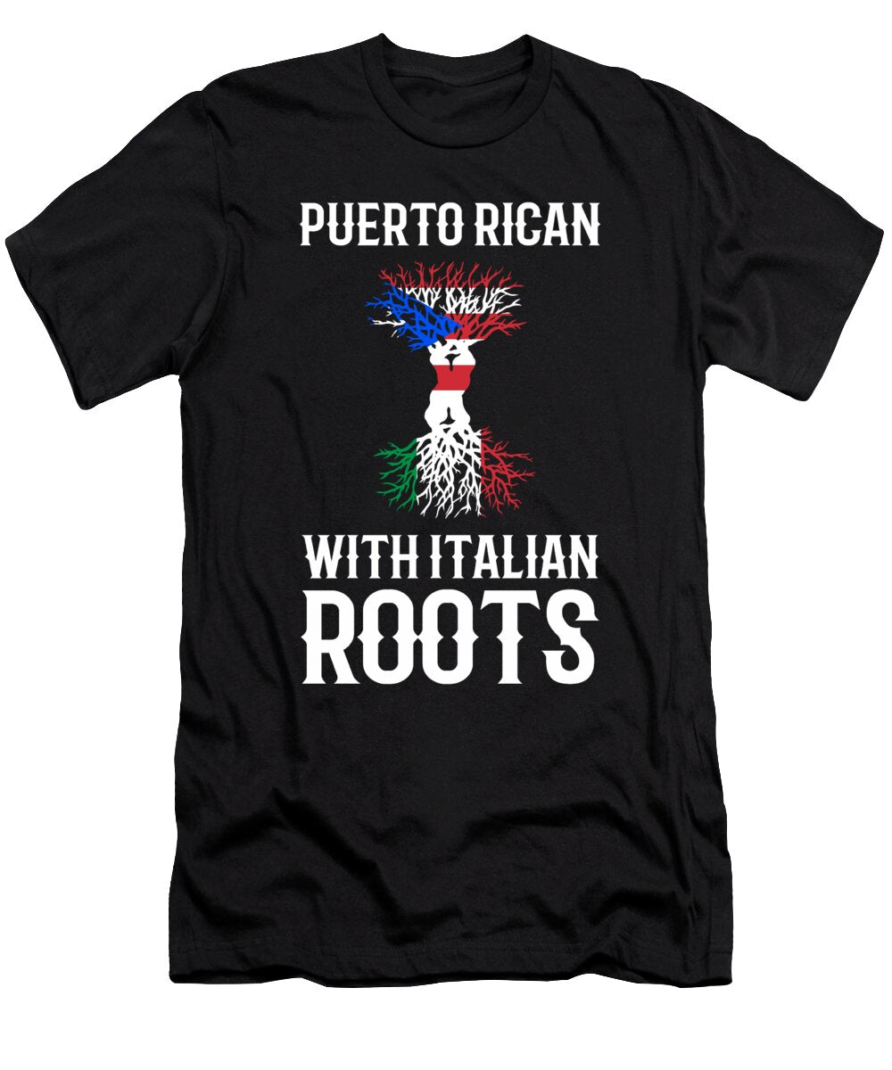 Puerto Rican with Italian Roots Puerto Rico Italy Alessandra Roth T-Shirt