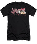 Puppy Dog Mom Peace Love Siberian Husky Dog Day Studi Alex T-Shirt