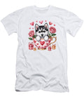 Puppy in Heart Teacup Joanna Redesiuk T-Shirt