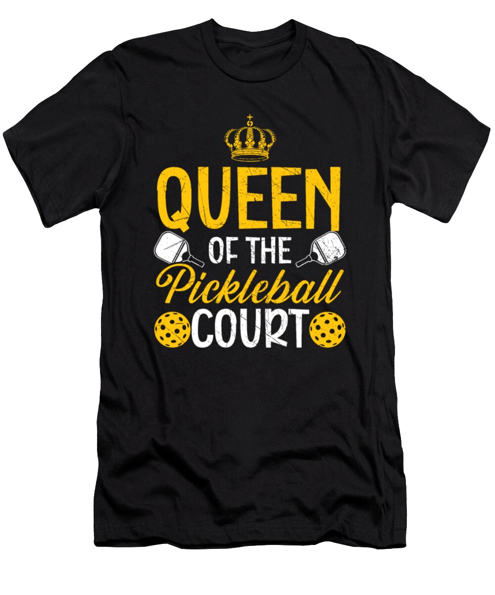 Queen of the Pickleball Court Pickleball Queen Tinh Tran Le Thanh T-Shirt