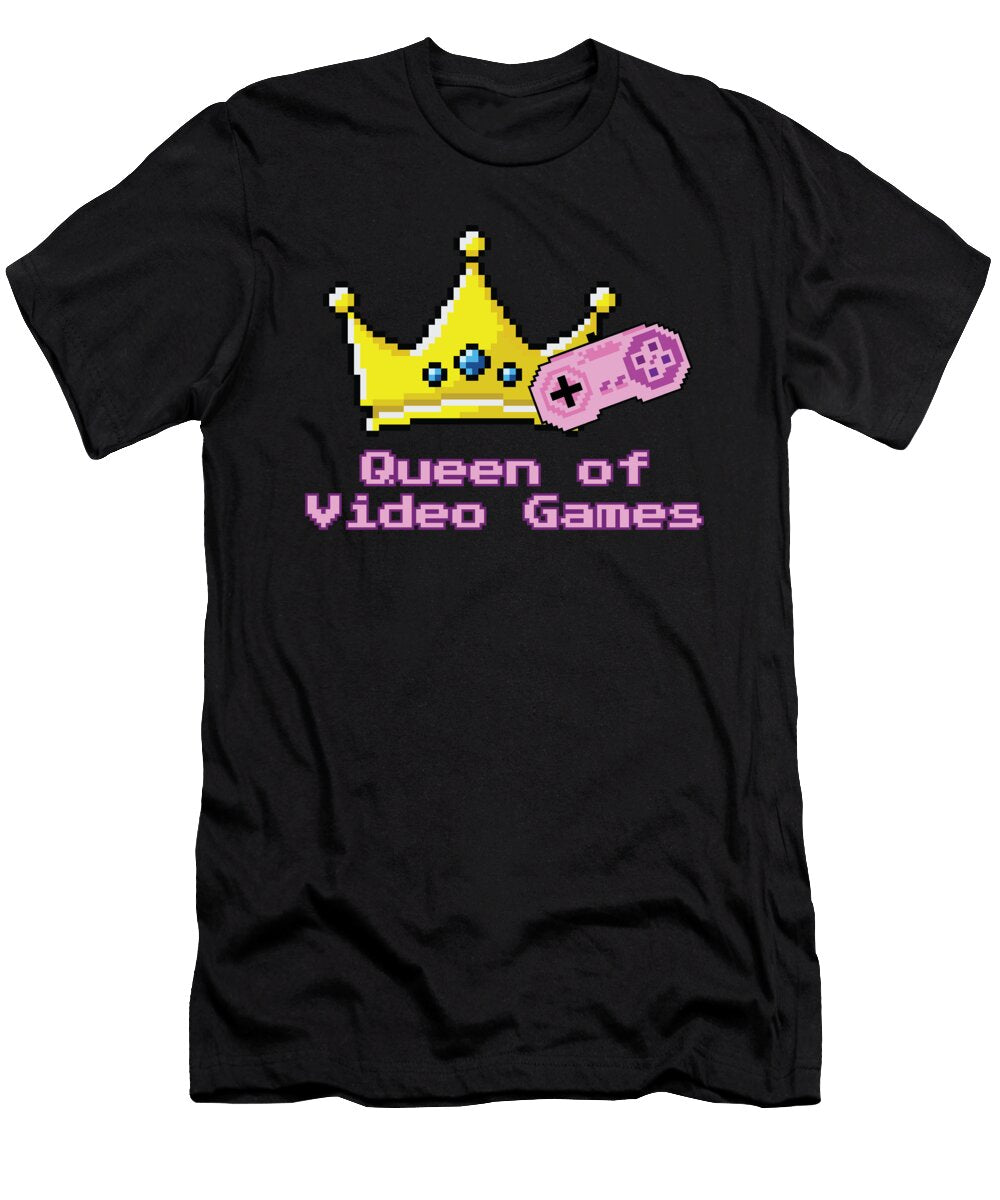 Queen of Videogames Kaylin Watchorn T-Shirt