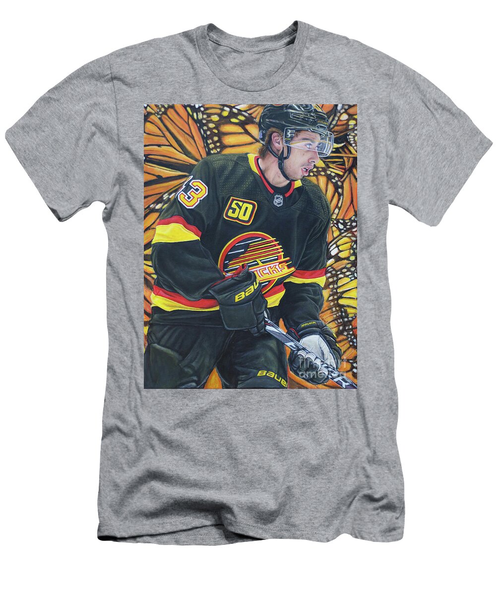 Quinn Hughes Simon Lam T-Shirt
