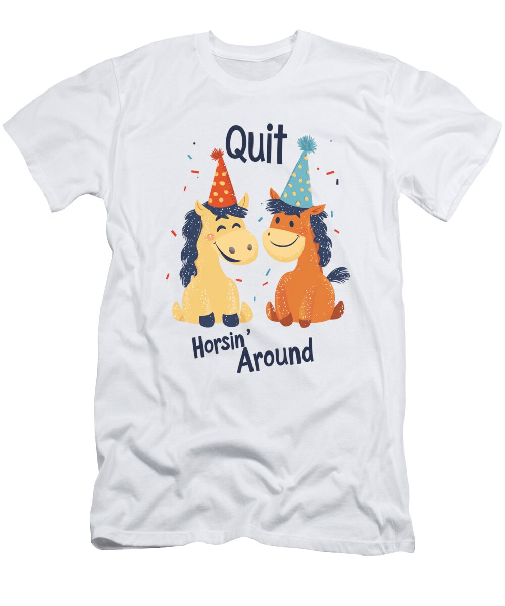 Quit Horsin Around Dancing Littles Jungle T-Shirt