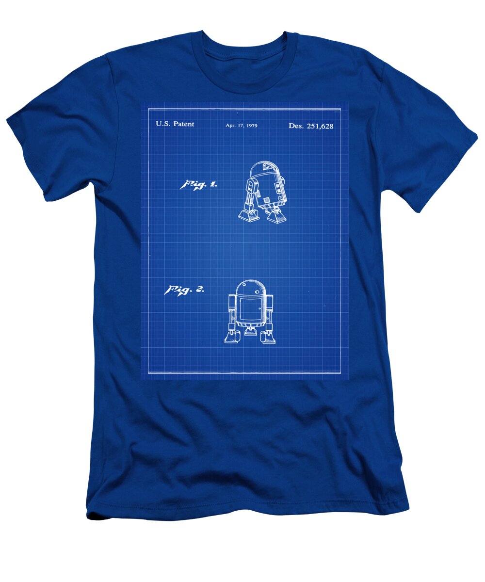 R2d2 Patent 1979 Digital Reproductions T-Shirt