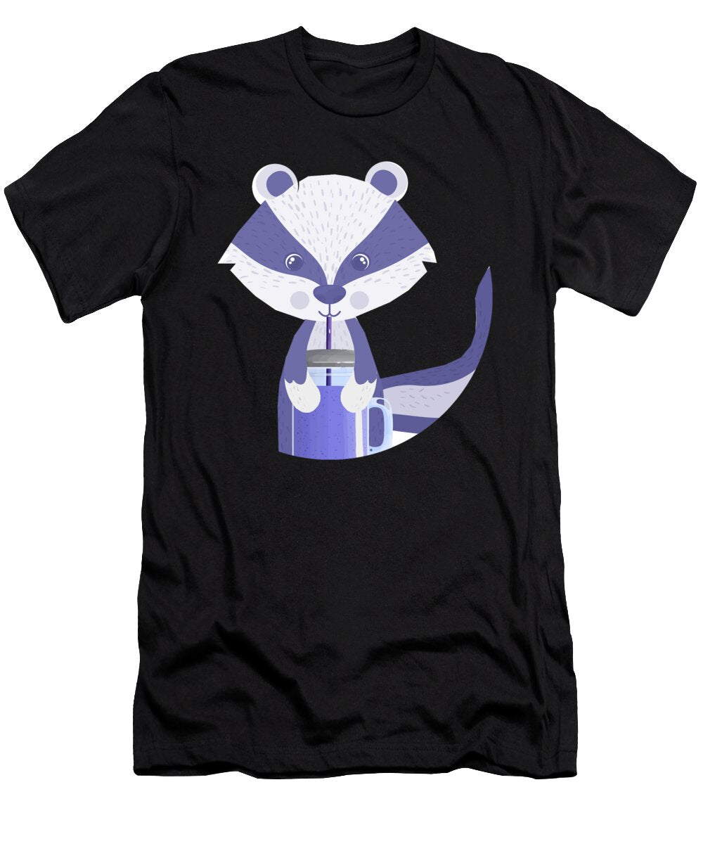 Raccoon Pocket Animal Manuel Schmucker T-Shirt