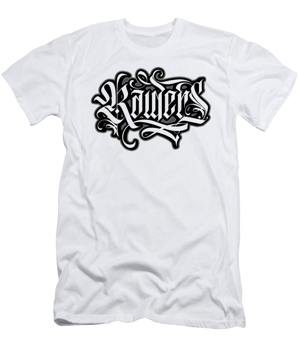 Raiders Lettering Raul Hilarto T-Shirt
