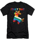 Rainbow Pinata Id Hit That Funny Heidi Joyce T-Shirt