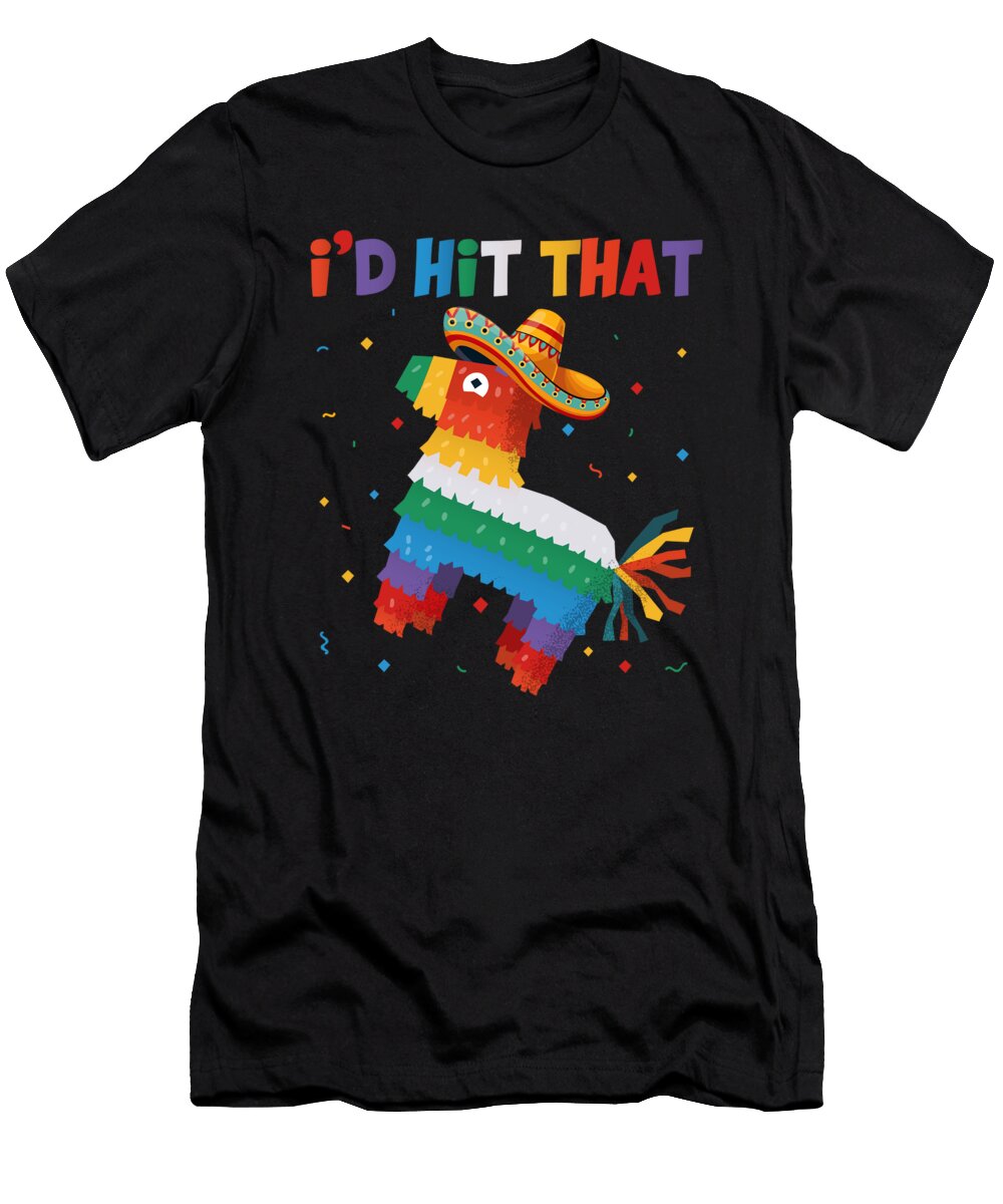 Rainbow Pinata Id Hit That Funny Heidi Joyce T-Shirt
