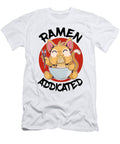 Ramen Addicated Japanese Ramen Lover Cat Noodles Kawaii Lisa Stronzi T-Shirt