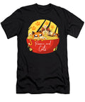 Ramen and Cats Funny Kawaii Noodle Bowl and Kitten Licensed Art T-Shirt