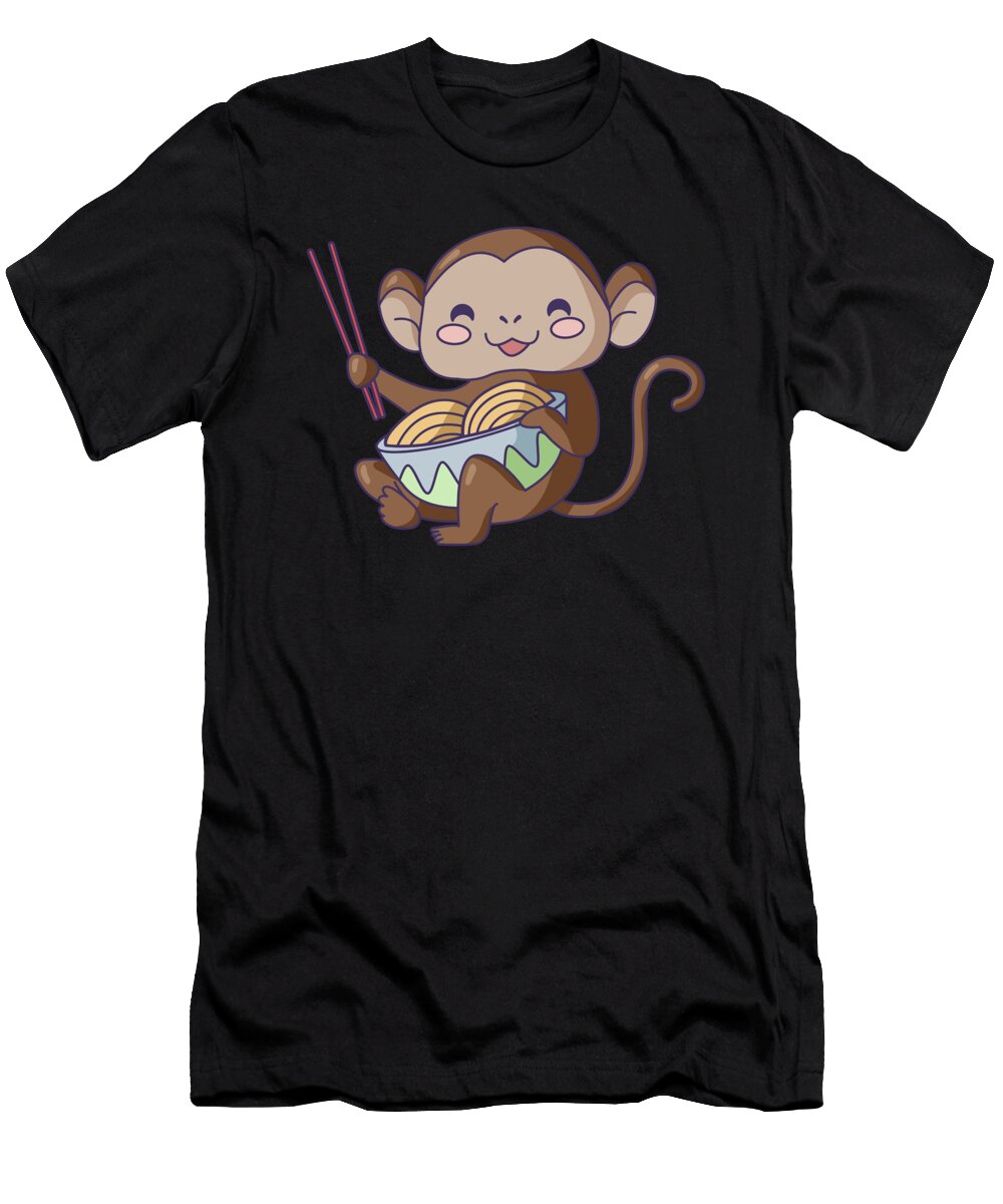 Ramen Ape Loves Noodles Sipan Gueden T-Shirt