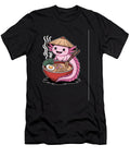 Ramen Axolotl Japanese Style Moon T-Shirt