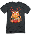 Ramen Cat Japanese Anime Cute Kawaii Lucky Cat Seeleu Junip T-Shirt