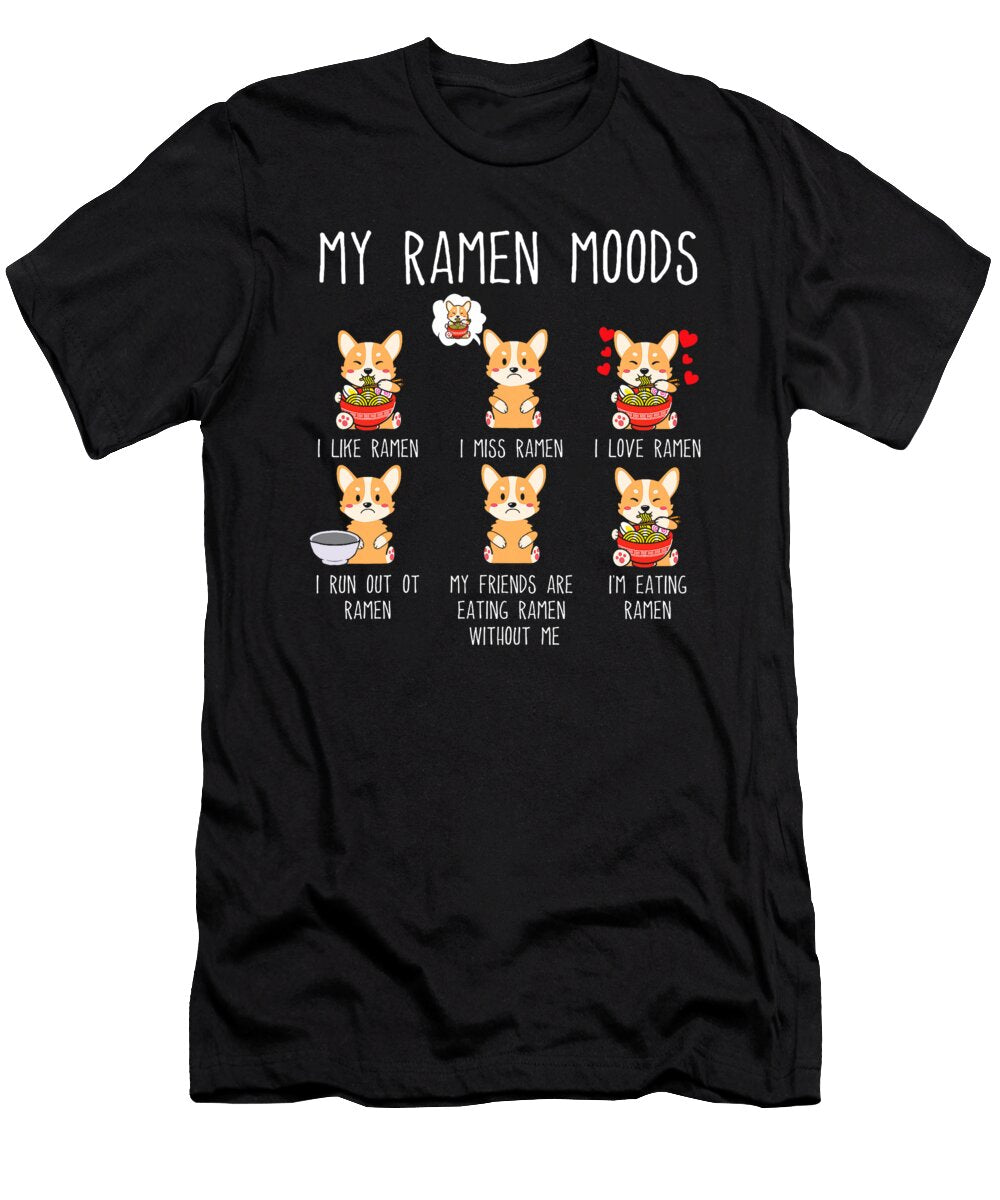 Ramen Corgi Zyneu Gangd T-Shirt