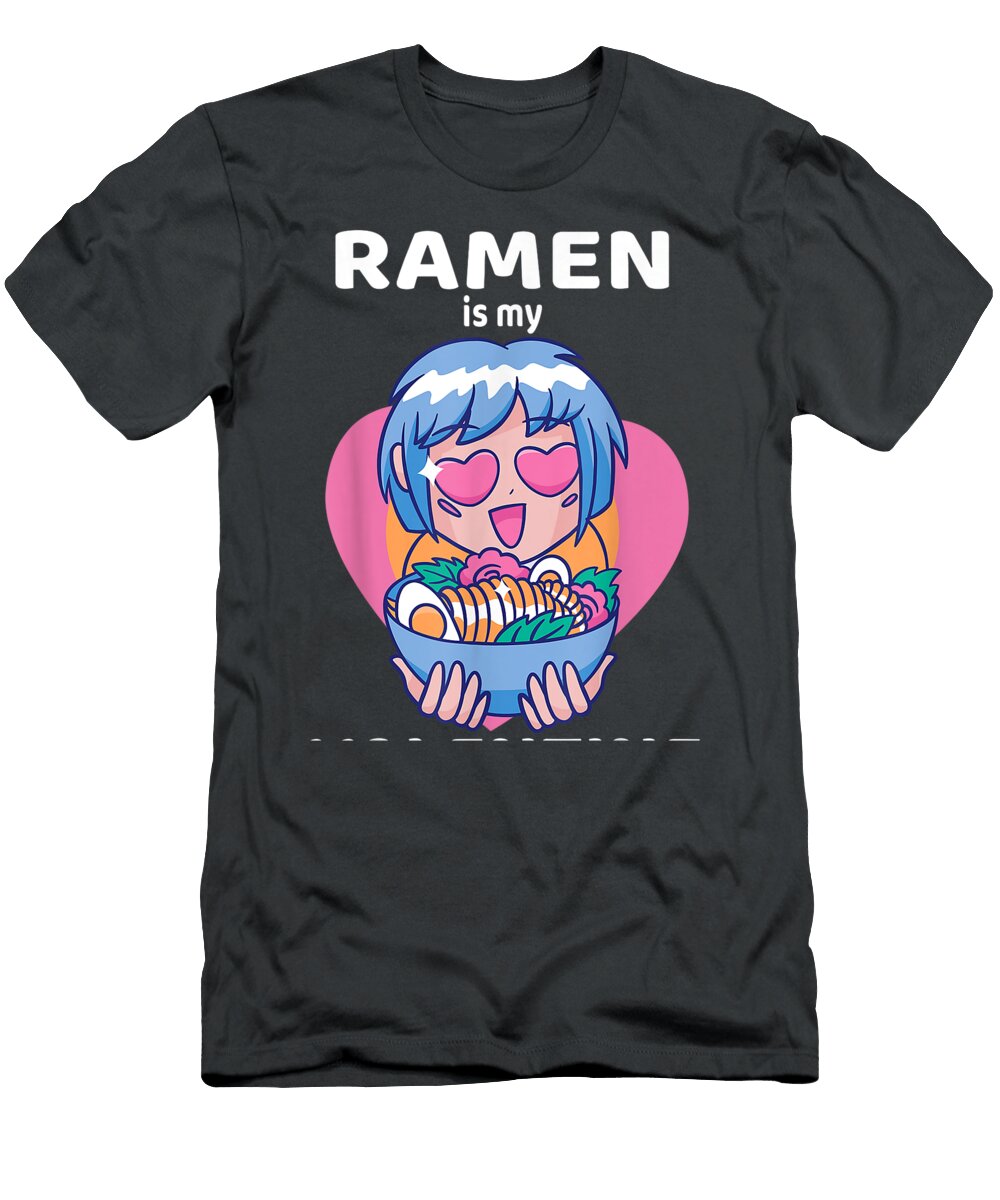Ramen Is My Valentine Funny Ramen Anime for Girl Boy Gillim Yatin T-Shirt