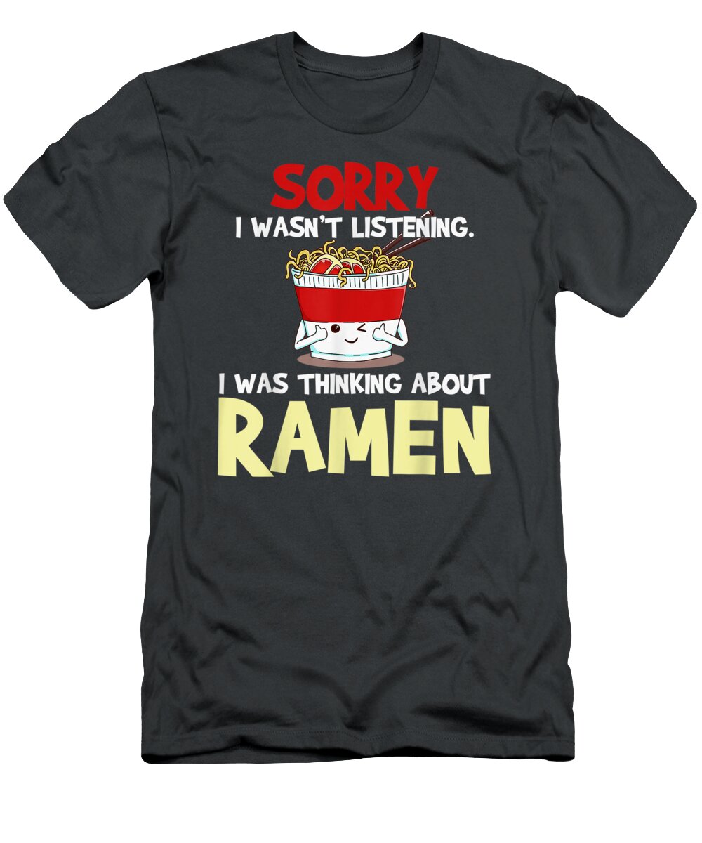 Ramen Japanese Noodles Funny Mivaan Lawri T-Shirt