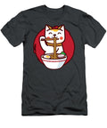 Ramen Japanese Noodles Manekineko Kawaii Anime Cat Kitty Arynu Kambe T-Shirt