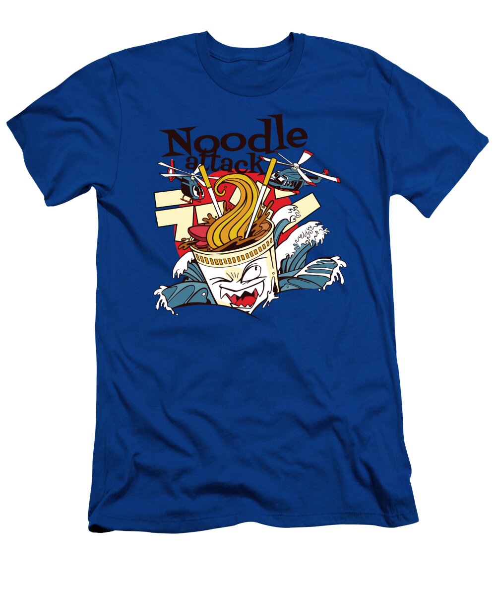 Ramen Monster Attack Adolfo T-Shirt