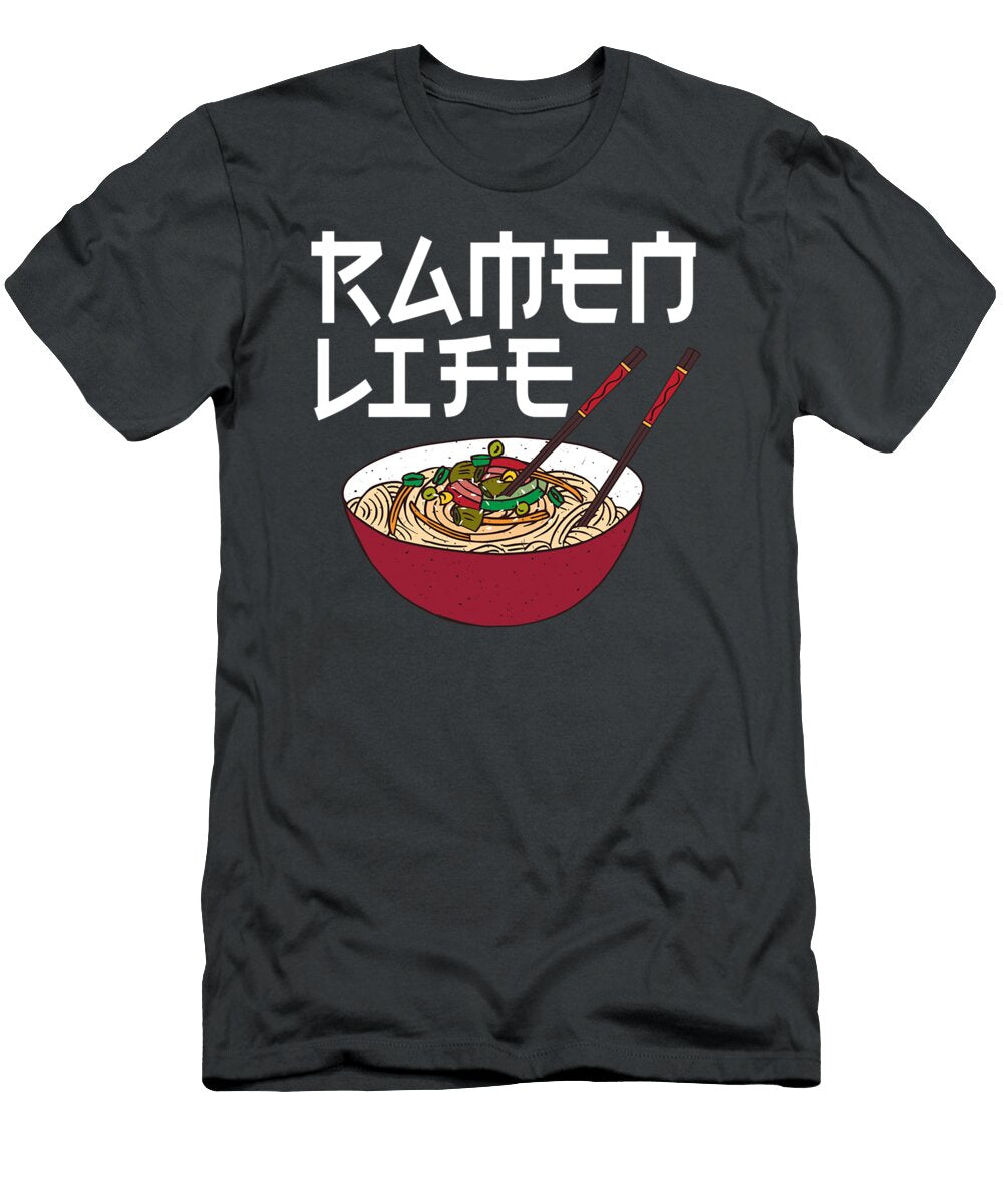 Ramen Noodles Ramen Life Anime Fans Mohamv Bao T-Shirt