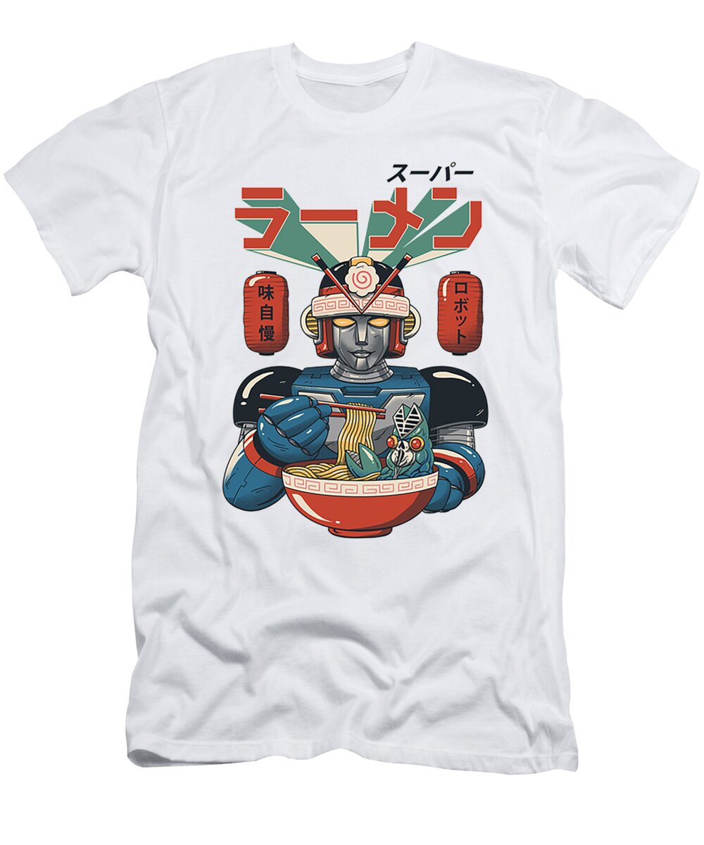 Ramen Robot Shayan Dahl T-Shirt