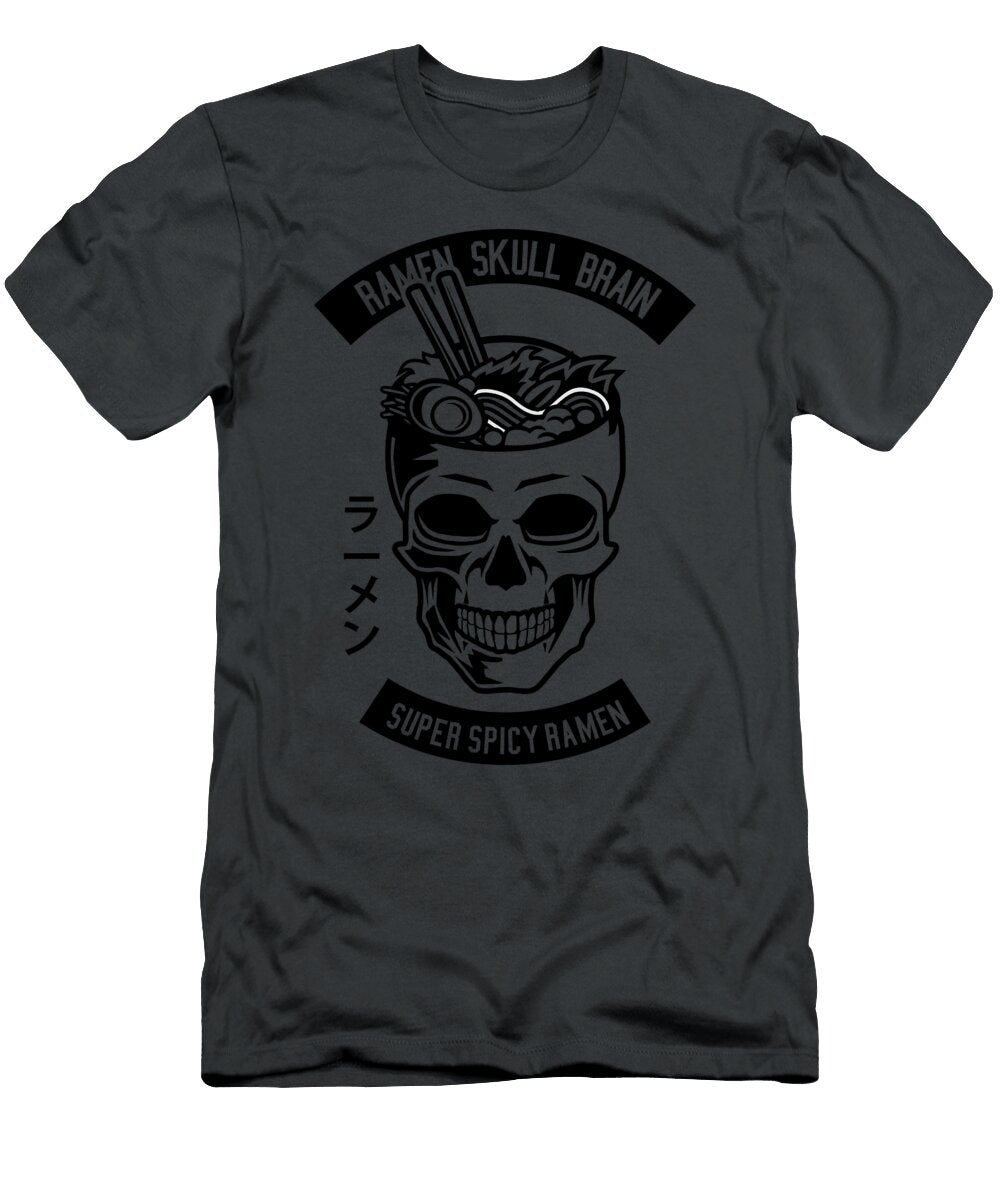 Ramen Skull Brain Super Spicy Ramen Anh Nguyen T-Shirt