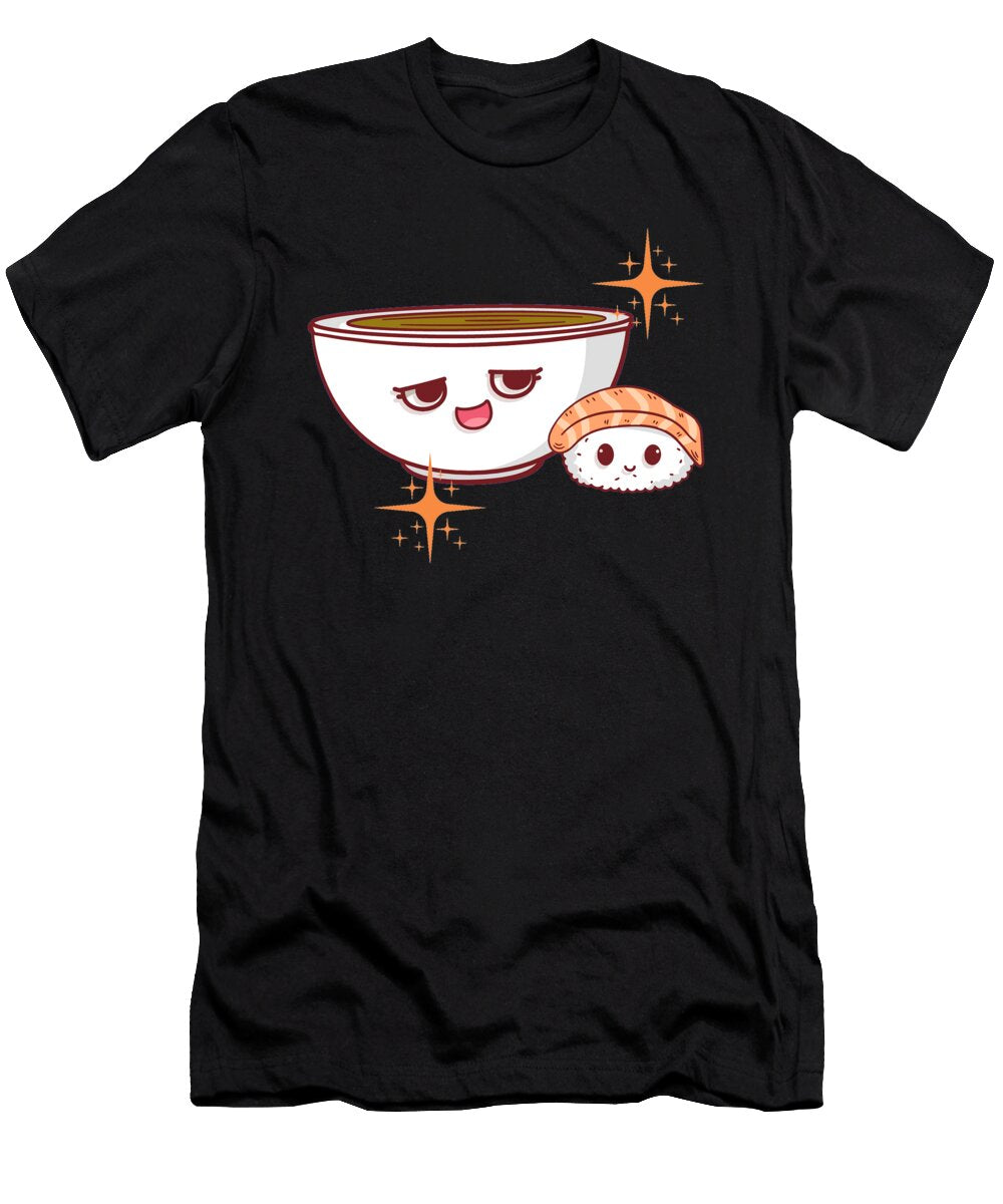 Ramen Sushi Kawaii Food Manuel Schmucker T-Shirt