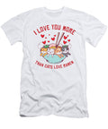 Ramen Valentines Day February Cat Foodie Toms Store T-Shirt