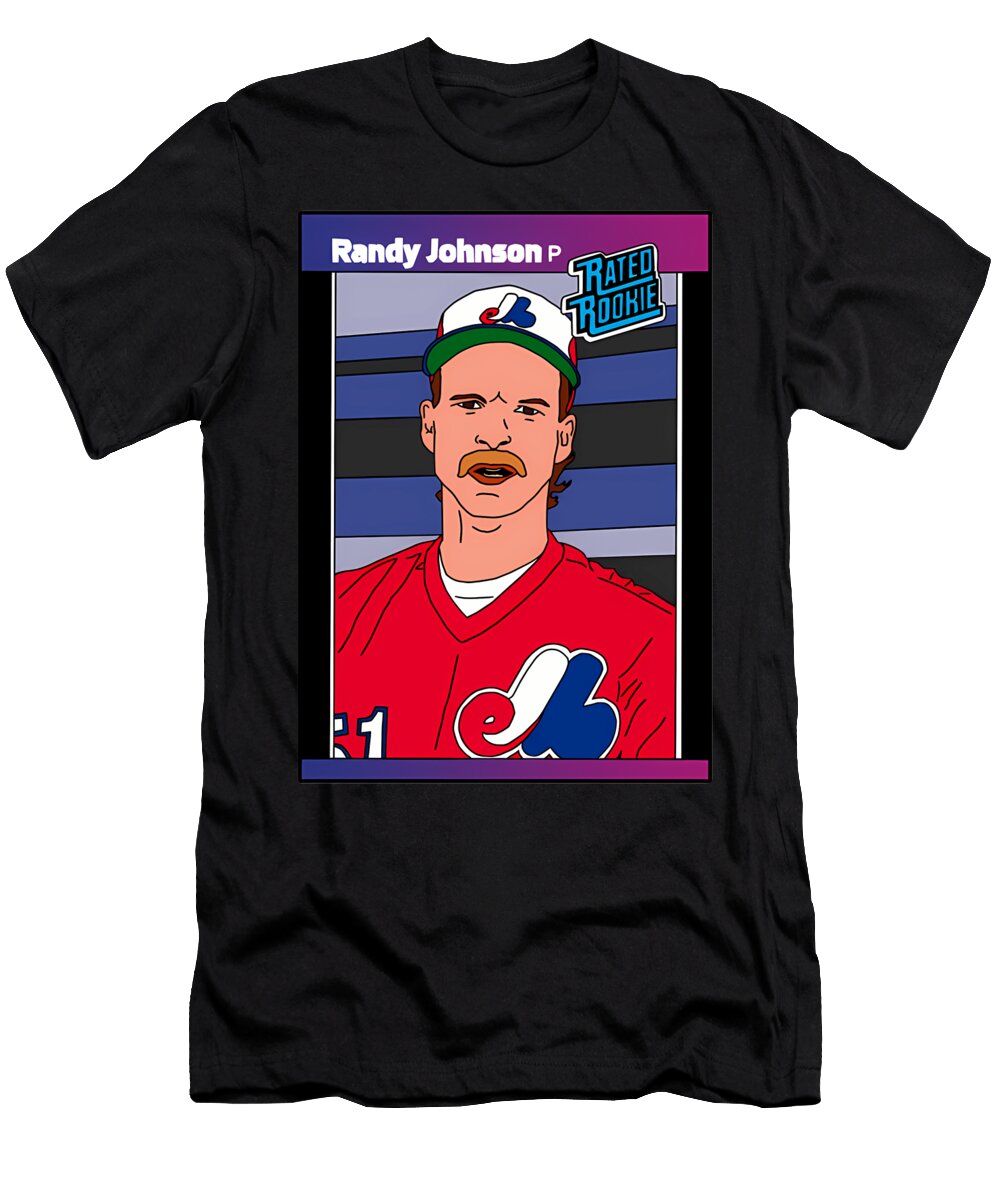 Randy Johnson X Big Unit Rookie Card Quang Vu T-Shirt