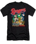 Rangers World Champions Retro Baseball Celebration Poster Art Georgina V Bryce T-Shirt