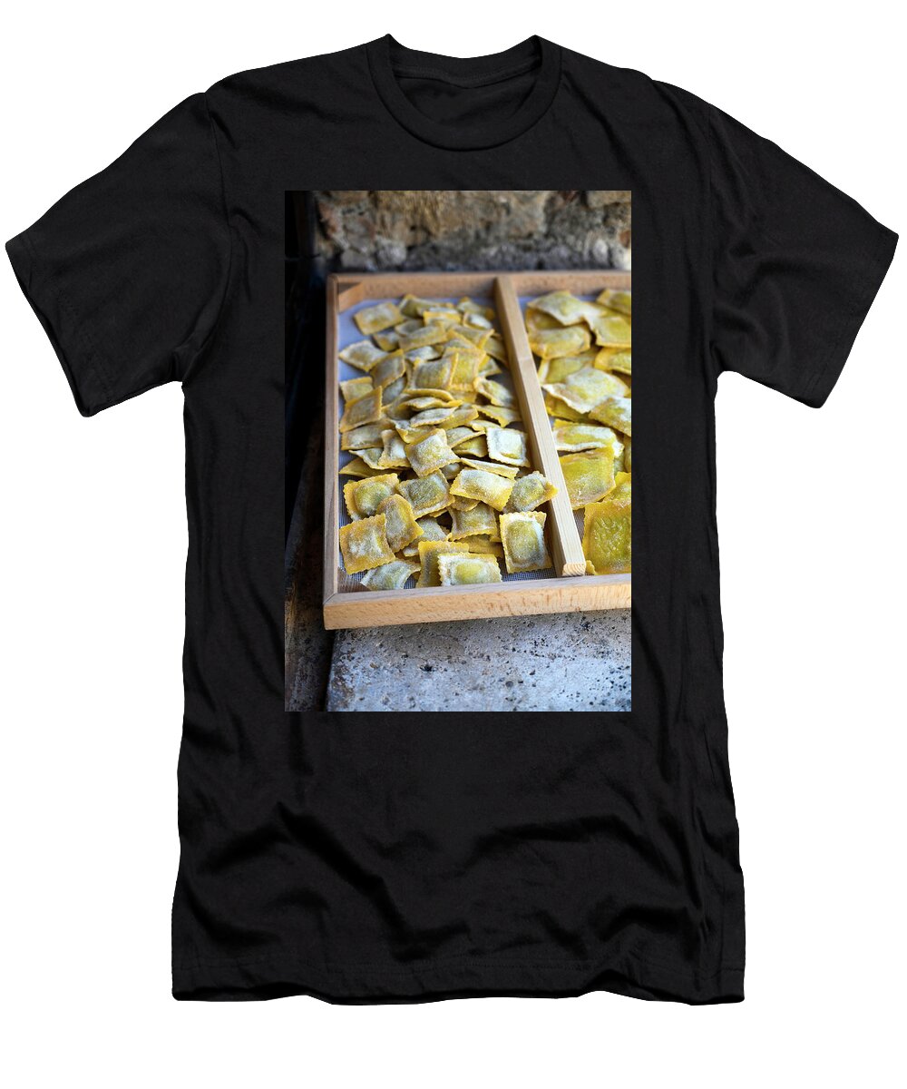 Ravioli Pasta Factory Italy Franco Cogoli T-Shirt
