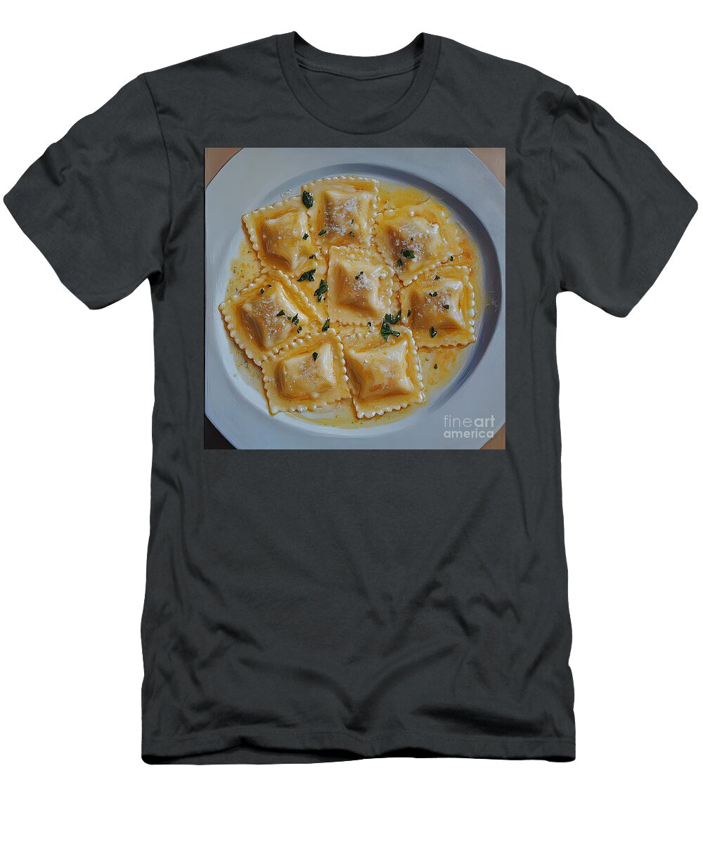 Ravioli with Parmesan Elisabeth Lucas T-Shirt
