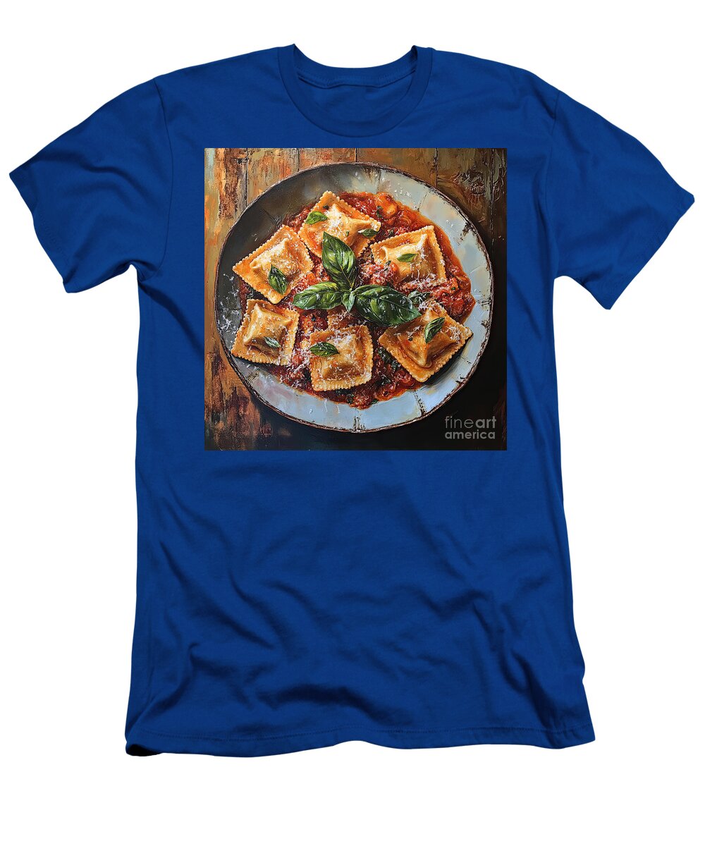 Ravioli with Tomato Sauce Elisabeth Lucas T-Shirt
