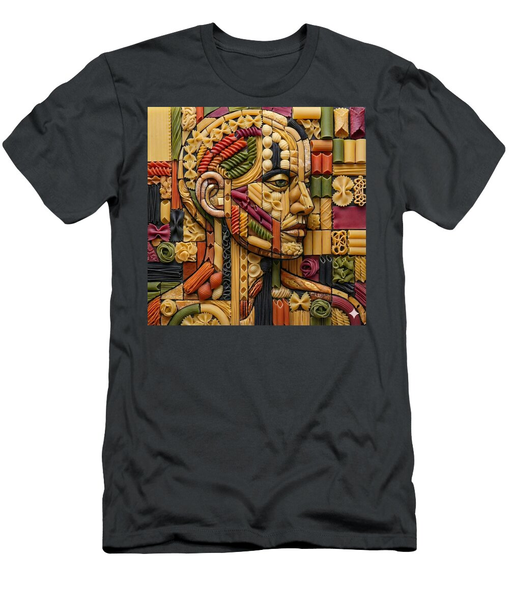 Raw Semolina Tricolor Pasta Profile Alberto Capitani T-Shirt