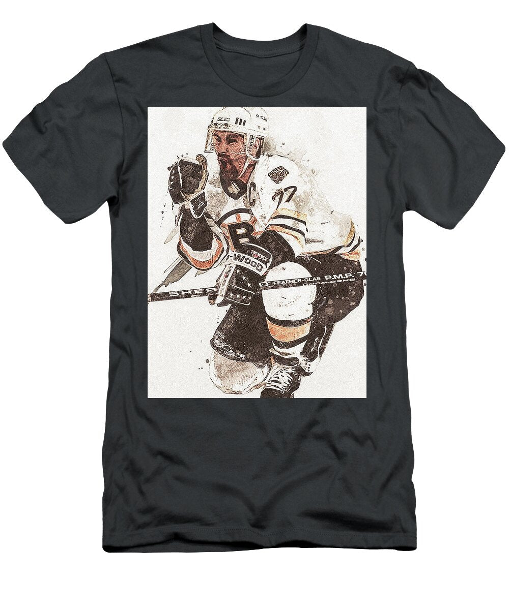 Ray Bourque Boston Bruins Poster Willy Art T-Shirt