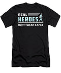 Real Heroes Paramedic Ambulance Ems Emt Funny Tshirtconcepts Marvin Poppe T-Shirt