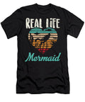 Real Life Mermaid Vintage Scuba Diver Retro Diving Snorkel 1 T-Shirt