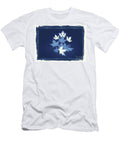 Red and Silver Maples of Cyanotype Design Maria Faria Rodrigues T-Shirt