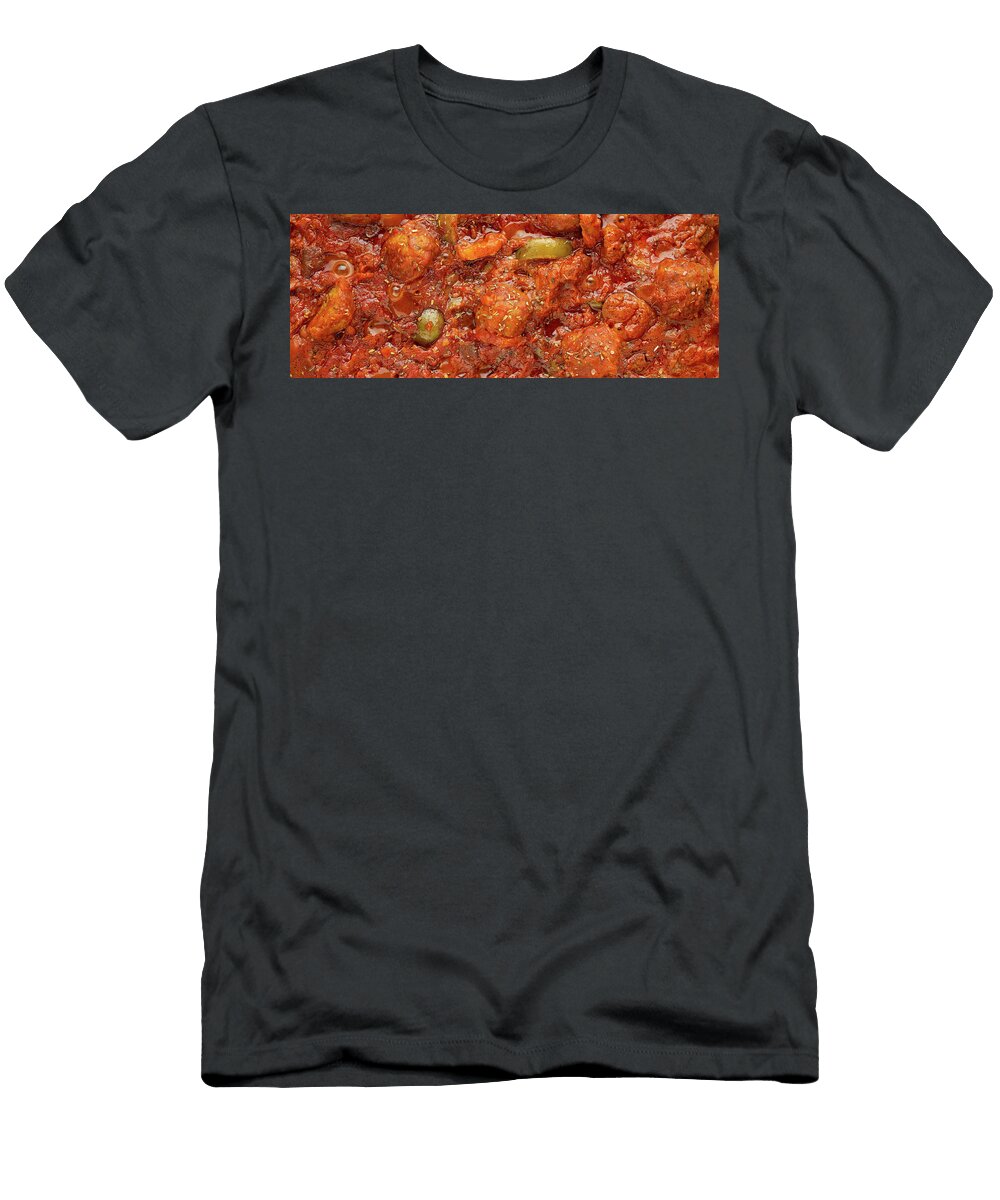 Red Sauce Simmer Steve Gadomski T-Shirt