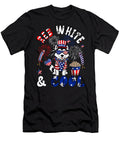 Red White Cool 4th of July US Flag Husky Owner Studi Alex T-Shirt