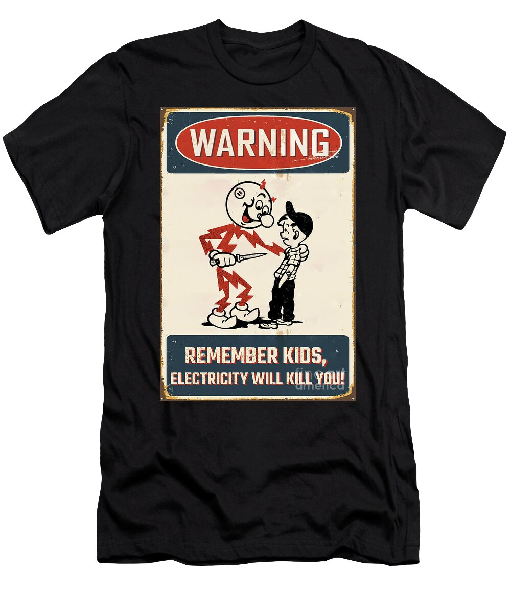 Reddy Kilowatt Vintage Electrician Hard Hat Sticker Reddy Kilowatt T-Shirt