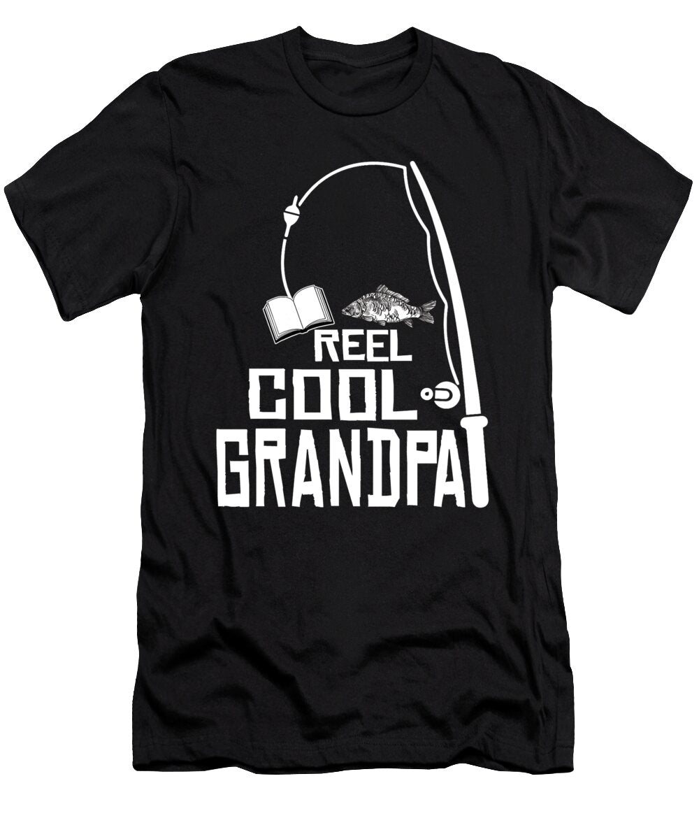 Reel Cool Grandpa Fishing Fathers Day Dhbubble T-Shirt