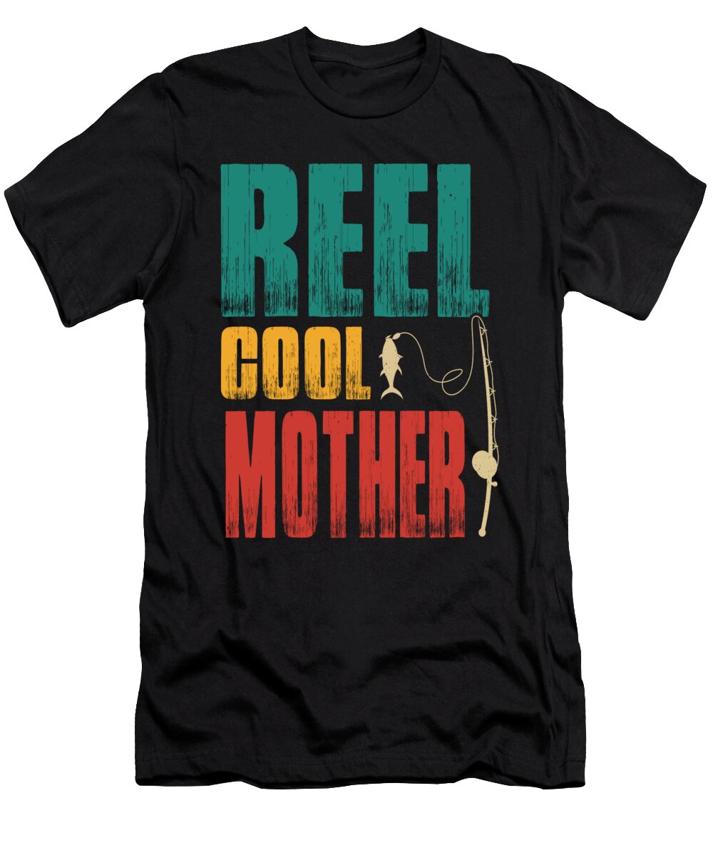 Reel Cool Mother Fishing Vintage Dhbubble T-Shirt