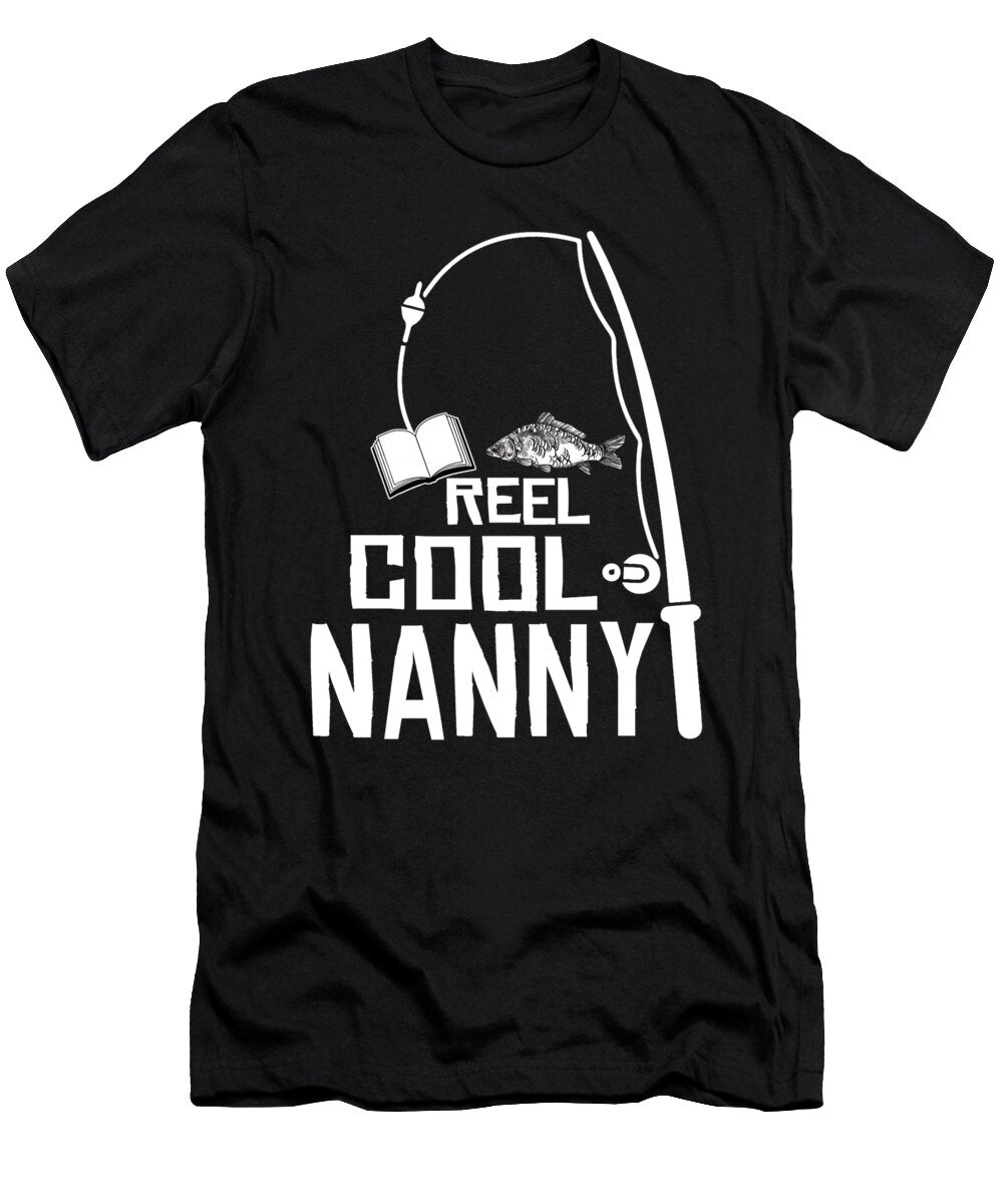 Reel Cool Nanny Fishing Fathers Day Dhbubble T-Shirt