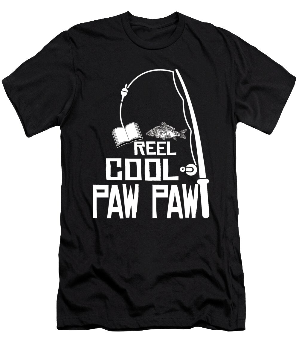 Reel Cool Paw Paw Fishing Fathers Day Dhbubble T-Shirt