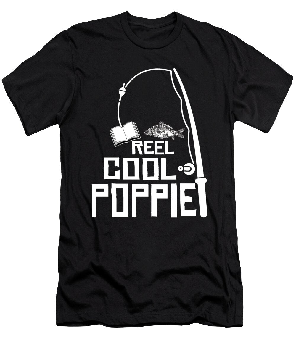 Reel Cool Poppie Fishing Fathers Day Dhbubble T-Shirt
